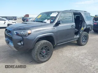 2019 Toyota 4Runner SR5 with VIN JTEBU5JR3K5713628, listed as a IAAI auction lot 42003303 with 65,026 mi miles and . Bid and sale history available at DreamBid. Image 17.