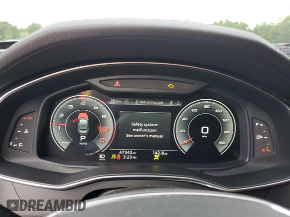 2021 Audi A6 Premium Plus z VIN WAUE3AF23MN050005, wystawiony jako Copart lot #58890525 z przebiegiem 47 342 mil mil oraz Szkoda całkowita • Salvage title. Historia ofert i sprzedaży dostępna na DreamBid. Obrazek 9.