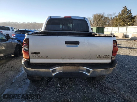 2008 Toyota Tacoma PreRunner with VIN 3TMJU62N68M061687, listed as a Copart auction lot 82674384 with 134,678 mi miles and Non Repairable. Bid and sale history available at carsss.com. Image 6.