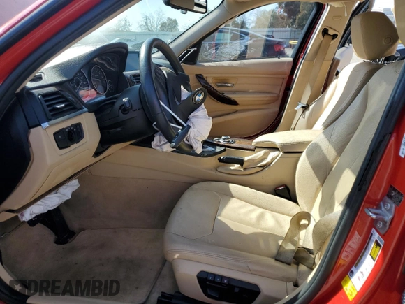 2013 BMW 3 Series 328i with VIN WBA3C1G57DNR47232, listed as a Copart auction lot 52994145 with 103,929 mi miles and Salvage Title. Bid and sale history available at carsss.com. Image 7.