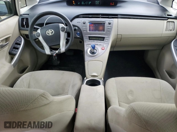 2012 Toyota Prius One with VIN JTDKN3DU2C1498743, listed as a Copart auction lot 57127005 with 319,768 mi miles and Non Repairable. Bid and sale history available at DreamBid. Image 8.