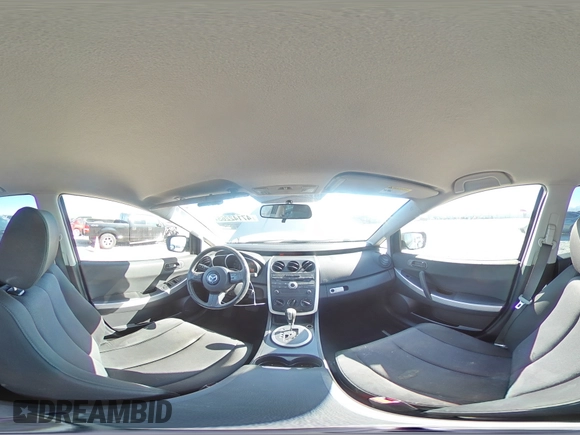 2009 Mazda CX-7 Sport with VIN JM3ER293590220789, listed as a Copart auction lot 47142265 with 150,506 mi miles and Salvage Title. Bid and sale history available at carsss.com. Image 13.