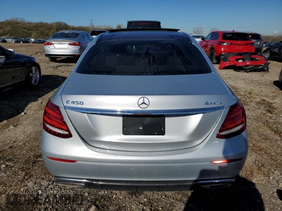 2019 Mercedes-Benz E 450 with VIN WDDZF6JB5KA491015, listed as a Copart auction lot 79105104 with 28,738 mi miles and Salvage Title. Bid and sale history available at DreamBid. Image 6.