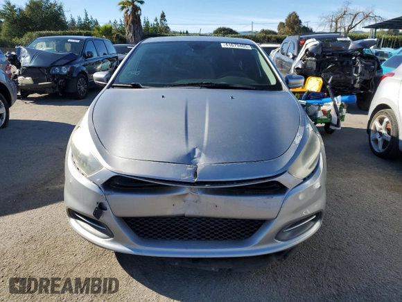 2015 Dodge Dart SXT with VIN 1C3CDFBH3FD199462, listed as a Copart auction lot 41679405 with 129,449 mi miles and Salvage Title. Bid and sale history available at DreamBid. Image 5.