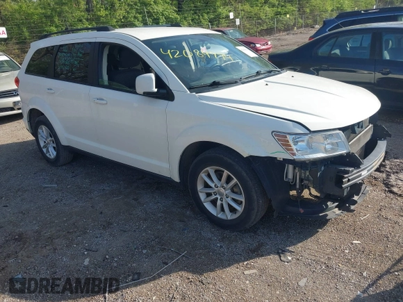 2017 Dodge Journey SXT z VIN 3C4PDCBG9HT589904, wystawiony jako IAAI lot #42084994 z przebiegiem 130 194 mil mil oraz . Historia ofert i sprzedaży dostępna na DreamBid. Obrazek 1.