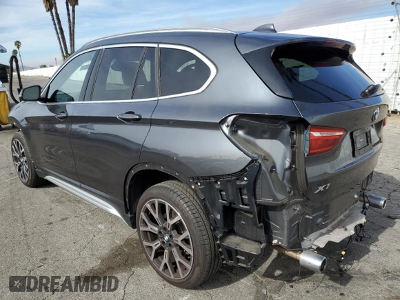 2022 BMW X1 sDrive28i with VIN WBXJG7C08N5U51727, listed as a Copart auction lot 42149105 with 19,240 mi miles and Salvage Title. Bid and sale history available at carsss.com. Image 2.