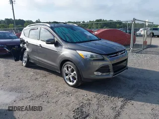 2013 Ford Escape Titanium with VIN 1FMCU0J96DUC31879, listed as a IAAI auction lot 42637019 with 66,096 mi miles and . Bid and sale history available at DreamBid. Image 1.