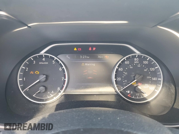 2017 Nissan Maxima S with VIN 1N4AA6APXHC373398, listed as a Copart auction lot 48699225 with 78,734 mi miles and Salvage Title. Bid and sale history available at DreamBid. Image 9.
