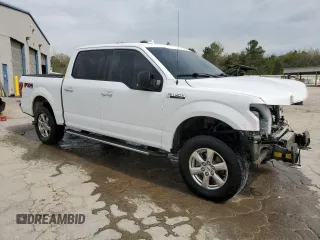 2018 Ford F-150 XL with VIN 1FTEW1EG5JFA56160, listed as a Copart auction lot 51095865 with 83,761 mi miles and Salvage Title. Bid and sale history available at carsss.com. Image 4.