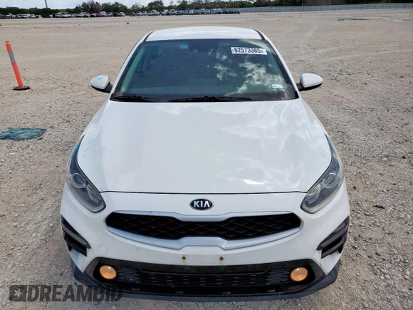 2019 Kia Forte LXS with VIN 3KPF24AD0KE010115, listed as a Copart auction lot 62573385 with 62,926 mi miles and Salvage title. Bid and sale history available at DreamBid. Image 5.
