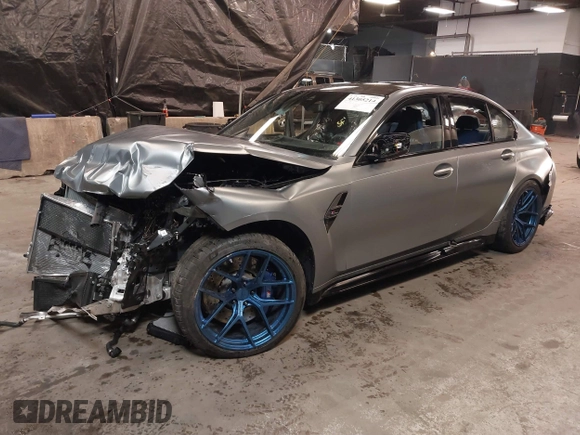 2024 BMW M3 Competition xDrive z VIN WBS43AY03RFS50368, wystawiony jako IAAI lot #41305214 z przebiegiem Nie podano mil oraz . Historia ofert i sprzedaży dostępna na DreamBid. Obrazek 19.