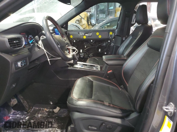 2022 Ford Explorer ST-Line с VIN 1FMSK8KH4NGA12988, выставлен на аукционе Copart как лот 44563185 с пробегом 68 370 миль миль и Списание • Salvage title. История ставок и продаж доступна на DreamBid. Изображение 7.