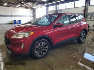 2021 Ford Escape SEL z VIN 1FMCU9H67MUA64304, wystawiony jako Copart lot #64189645 z przebiegiem 113 543 mil mil oraz Czysty tytuł • Clean title. Historia ofert i sprzedaży dostępna na DreamBid. Obrazek 1.