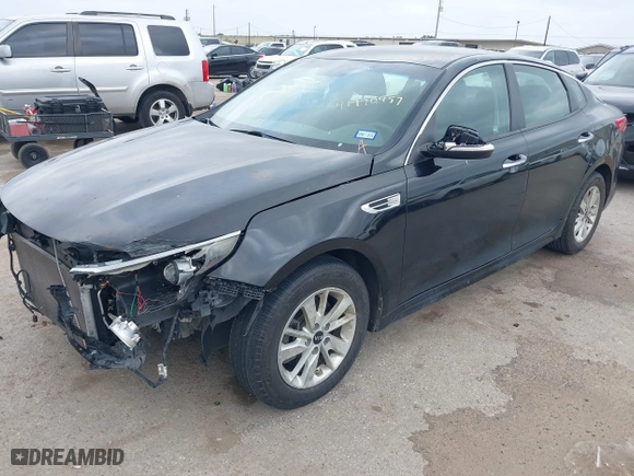 2018 Kia Optima LX with VIN 5XXGT4L3XJG214738, listed as a IAAI auction lot 41970457 with 241,895 mi miles. Bid and sale history available at carsss.com. Image 20.