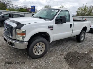 2008 Ford F-350 with VIN 1FTWF31R28EA27741, listed as a Copart auction lot 52898315 with 219,206 mi miles and Salvage title. Bid and sale history available at DreamBid. Image 1.