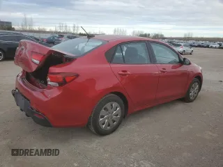 2018 Kia Rio LX with VIN 3KPA24ABXJE124243, listed as a Copart auction lot 81192294 with 140,565 mi miles and Salvage Title. Bid and sale history available at carsss.com. Image 3.