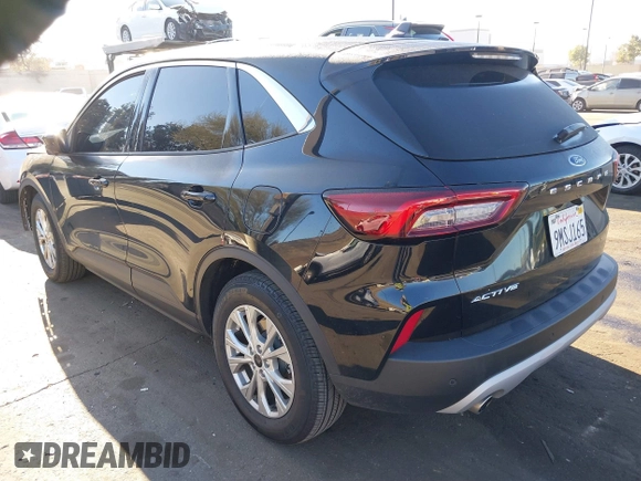 2023 Ford Escape Active with VIN 1FMCU0GN9PUB12426, listed as a IAAI auction lot 41859164 with 12,497 mi miles and . Bid and sale history available at DreamBid. Image 3.