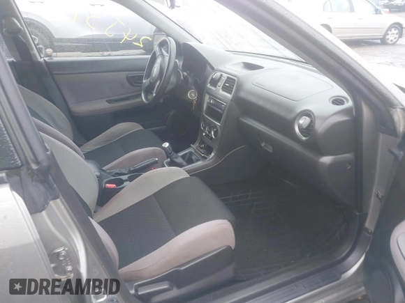 2006 Subaru Impreza i with VIN JF1GD67626G524840, listed as a IAAI auction lot 39449400 with 117,861 mi miles and . Bid and sale history available at DreamBid. Image 5.