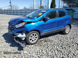 2019 Ford EcoSport SE with VIN MAJ3S2GE1KC270513, listed as a Copart auction lot 52507665 with 59,797 mi miles and Salvage title. Bid and sale history available at DreamBid. Image 1.