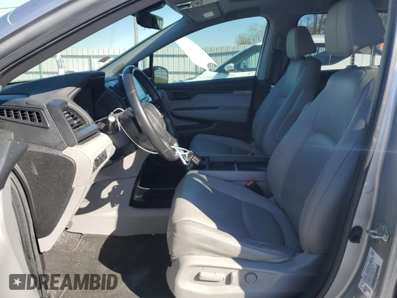 2019 Honda Odyssey EX-L with VIN 5FNRL6H77KB118277, listed as a Copart auction lot 48949955 with 166,843 mi miles and Salvage Title. Bid and sale history available at DreamBid. Image 7.