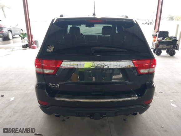 2012 Jeep Grand Cherokee Limited with VIN 1C4RJFBT5CC345882, listed as a IAAI auction lot 41732178 with 189,780 mi miles. Bid and sale history available at carsss.com. Image 17.