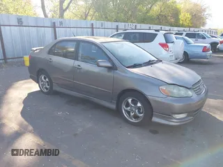 2003 Toyota Corolla CE with VIN 1NXBR32E33Z140240, listed as a IAAI auction lot 42185359 with 207,846 mi miles and . Bid and sale history available at DreamBid. Image 1.