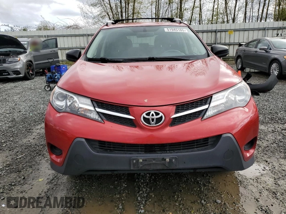 2015 Toyota RAV4 LE with VIN JTMBFREV6FD163348, listed as a Copart auction lot 51945165 with 109,777 mi miles and Salvage Title. Bid and sale history available at carsss.com. Image 5.
