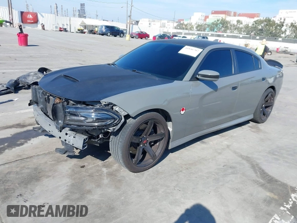 2019 Dodge Charger Scat Pack with VIN 2C3CDXGJ4KH576394, listed as a IAAI auction lot 41846702 with 70,209 mi miles and . Bid and sale history available at DreamBid. Image 17.