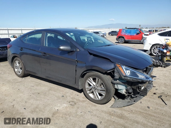 2020 Hyundai Elantra SEL with VIN 5NPD84LF8LH557568, listed as a Copart auction lot 50467455 with 72,865 mi miles and Salvage Title. Bid and sale history available at DreamBid. Image 4.