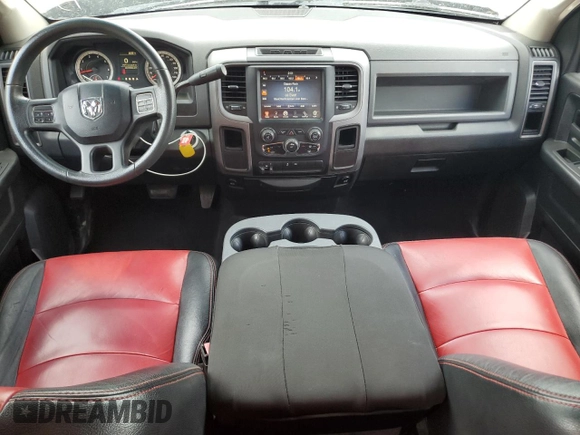 2014 Ram 1500 Tradesman with VIN 1C6RR6FT2ES198004, listed as a Copart auction lot 61048055 with 200,568 mi miles and Salvage title. Bid and sale history available at DreamBid. Image 8.