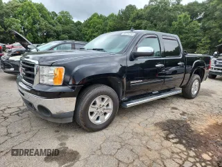2012 GMC Sierra 1500 SLE with VIN 3GTP1VE01CG203917, listed as a Copart auction lot 66114245 with 153,345 mi miles and Clean title. Bid and sale history available at DreamBid. Image 1.