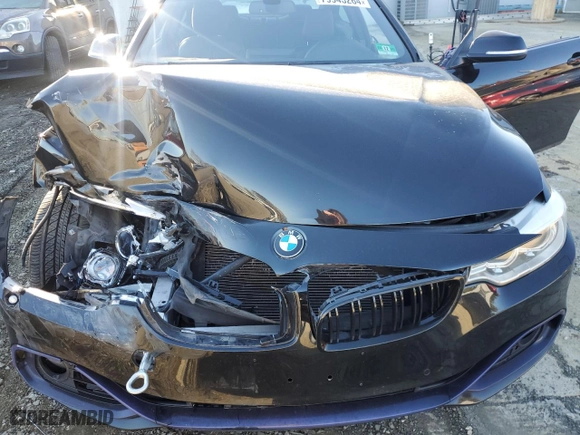 2015 BMW 4 Series 428i xDrive with VIN WBA3N5C55FK198314, listed as a Copart auction lot 79943264 with 103,494 mi miles and Salvage Title. Bid and sale history available at carsss.com. Image 11.