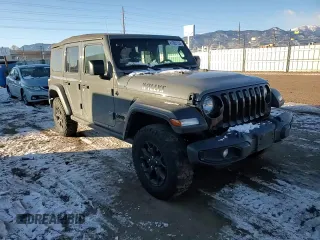2022 Jeep Wrangler Unlimited Willys Sport with VIN 1C4HJXDN6NW142016, listed as a Copart auction lot 41885135 with 54,638 mi miles and Salvage Title. Bid and sale history available at DreamBid. Image 12.