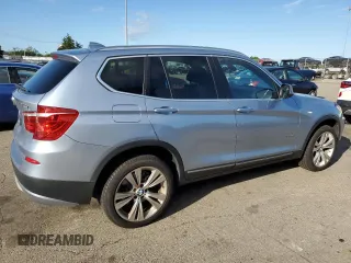 2012 BMW X3 35i z VIN 5UXWX7C5XCL975077, wystawiony jako Copart lot #56865805 z przebiegiem 226 838 mil mil oraz Tytuł czysty. Historia ofert i sprzedaży dostępna na DreamBid. Obrazek 3.