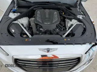 2017 Genesis G90 Premium z VIN KMHG34JA0HU034816, wystawiony jako Copart lot #79538684 z przebiegiem 28 647 mil mil oraz Nie do naprawy • Non repairable. Historia ofert i sprzedaży dostępna na DreamBid. Obrazek 11.