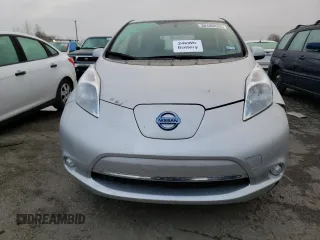 2017 Nissan LEAF SL with VIN 1N4BZ0CP9HC302491, listed as a Copart auction lot 38160433 with 42,910 mi miles. Bid and sale history available at carsss.com. Image 5.