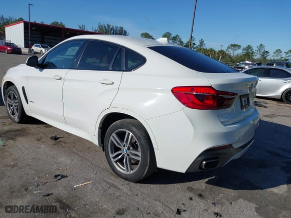 2018 BMW X6 xDrive35i with VIN 5UXKU2C5XJ0Z62290, listed as a IAAI auction lot 41687837 with 102,908 mi miles. Bid and sale history available at carsss.com. Image 3.