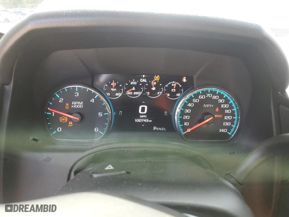 2017 Chevrolet Tahoe Premier with VIN 1GNSCCKC9HR335460, listed as a Copart auction lot 47653205 with 100,743 mi miles and Salvage Title. Bid and sale history available at carsss.com. Image 9.