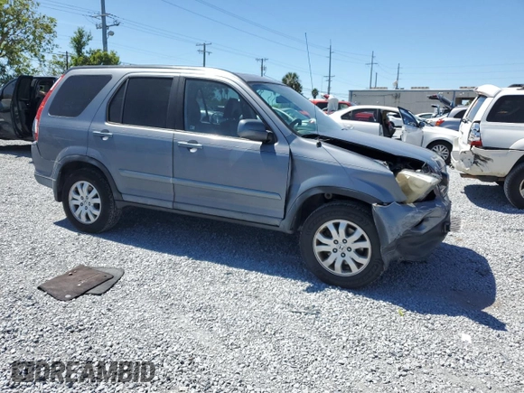 2005 Honda CR-V EX SE with VIN SHSRD78945U304585, listed as a Copart auction lot 49691335 with 144,532 mi miles and Salvage Title. Bid and sale history available at carsss.com. Image 4.
