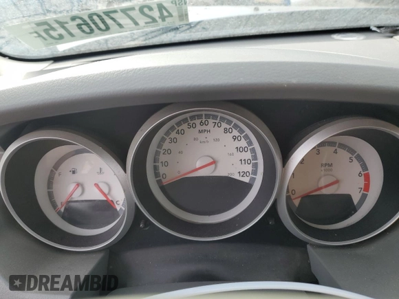 2010 Dodge Grand Caravan Hero with VIN 2D4RN3D1XAR488672, listed as a Copart auction lot 42770615 with Not Provided miles and Salvage Title. Bid and sale history available at DreamBid. Image 9.