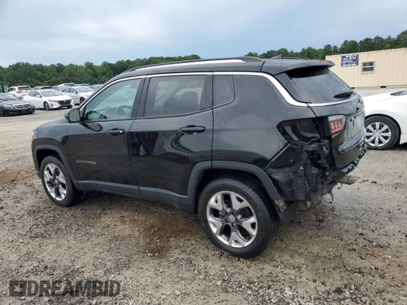 2021 Jeep Compass Limited with VIN 3C4NJDCB0MT578373, listed as a Copart auction lot 64145665 with Not provided miles and Clean title. Bid and sale history available at DreamBid. Image 2.