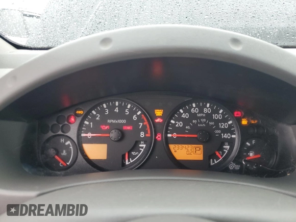2011 Nissan Frontier Pro-4X with VIN 1N6AD0EV0BC434477, listed as a Copart auction lot 63703525 with 233,423 mi miles and Clean title. Bid and sale history available at DreamBid. Image 9.
