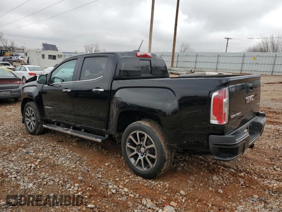 2018 GMC Canyon 4WD Denali with VIN 1GTP6EE12J1133236, listed as a Copart auction lot 43208545 with 40,859 mi miles and Salvage Title. Bid and sale history available at carsss.com. Image 2.