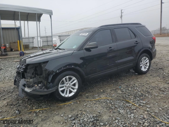 2016 Ford Explorer with VIN 1FM5K7B87GGB15302, listed as a Copart auction lot 43581355 with 205,815 mi miles and Salvage Title. Bid and sale history available at carsss.com. Image 1.