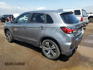 2020 Mitsubishi Outlander ES with VIN JA4AP3AU1LU011034, listed as a Copart auction lot 58606965 with 92,423 mi miles and Salvage title. Bid and sale history available at DreamBid. Image 2.