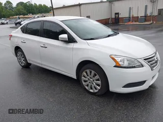 2015 Nissan Sentra SV with VIN 3N1AB7AP3FL632217, listed as a IAAI auction lot 41946097 with 167,424 mi miles and . Bid and sale history available at DreamBid. Image 1.