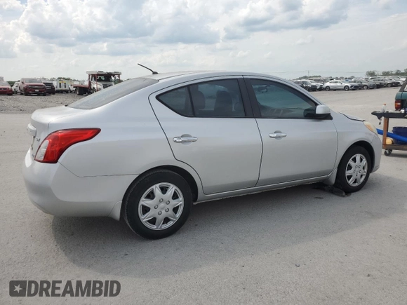 2012 Nissan Versa S with VIN 3N1CN7AP5CL889777, listed as a Copart auction lot 55302775 with 187,044 mi miles and Clean Title. Bid and sale history available at carsss.com. Image 3.
