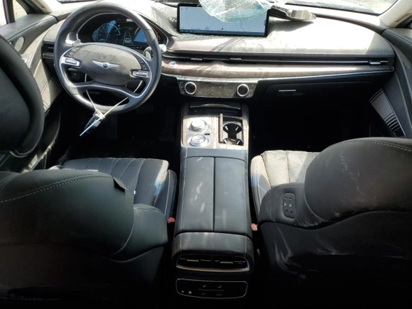 2023 Genesis Electrified G80 with VIN KMTGE4S17PU007500, listed as a Copart auction lot 53952055 with 6,226 mi miles and Clean Title. Bid and sale history available at carsss.com. Image 8.