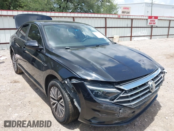 2019 Volkswagen Jetta SEL with VIN 3VWE57BU3KM226899, listed as a IAAI auction lot 42555853 with 88,624 mi miles and . Bid and sale history available at DreamBid. Image 1.