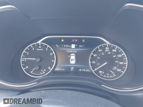2020 Nissan Maxima Platinum with VIN 1N4AA6FV1LC377694, listed as a IAAI auction lot 40997776 with 14,321 mi miles and . Bid and sale history available at DreamBid. Image 7.